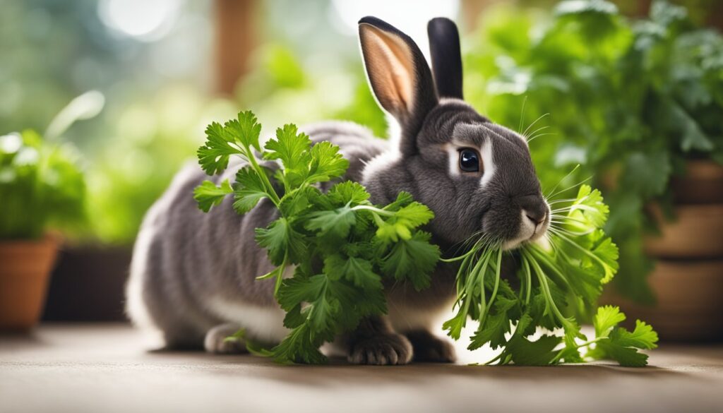 Can Pet Rabbits Eat Parsley? »